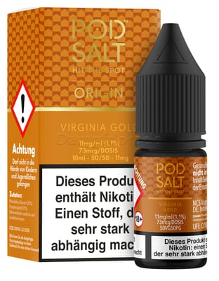 Liquid Virginia Gold - Pod Salt Origin Nikotinsalz