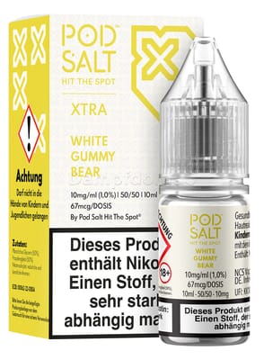 Liquid White Gummy Bear - Pod Salt Xtra Nikotinsalz