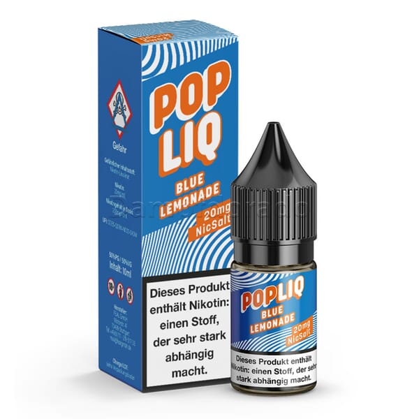 Liquid Blue Lemonade - PopLiq Nikotinsalz