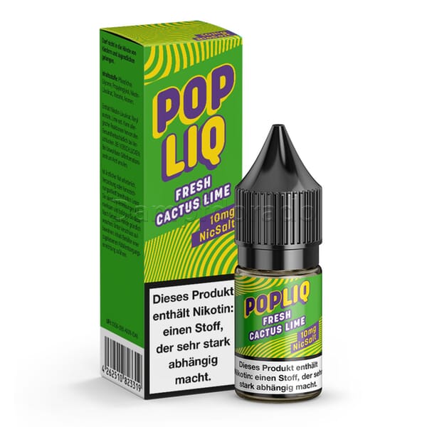 Liquid Fresh Cactus Lime - PopLiq Nikotinsalz