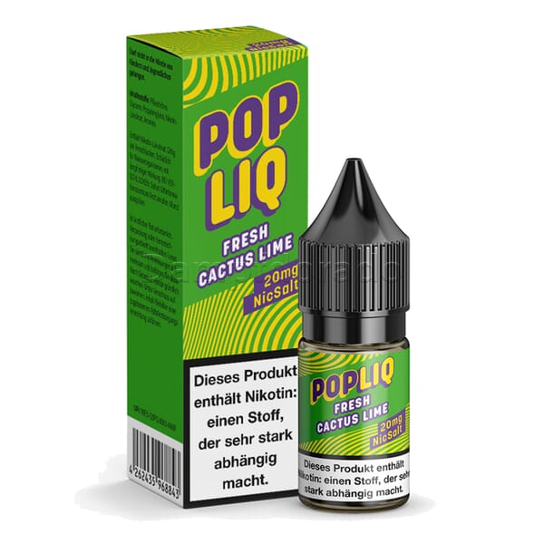 Liquid Fresh Cactus Lime - PopLiq Nikotinsalz