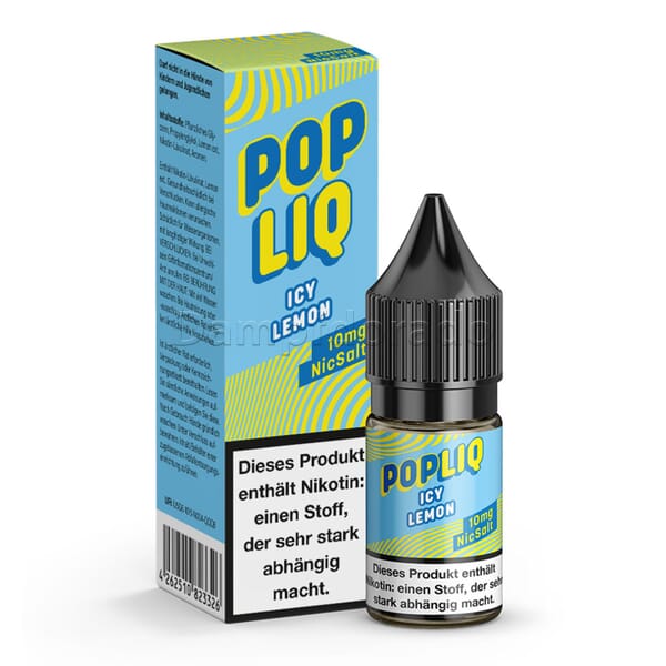 Liquid Icy Lemon - PopLiq Nikotinsalz