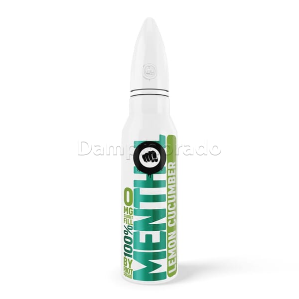 Liquid 100% Menthol Gurke Zitrone - Riot Squad - 50ml/60ml