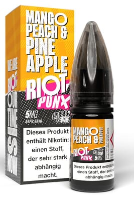 Liquid Mango Pfirsich Ananas - Riot Squad Nikotinsalz