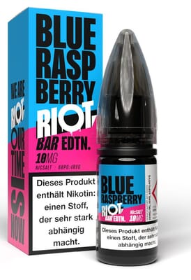 Liquid Blue Raspberry - Riot Squad BAR EDTN Nikotinsalz