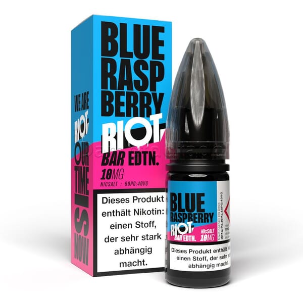 Liquid Blue Raspberry - Riot Squad BAR EDTN Nikotinsalz
