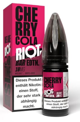 Liquid Cherry Cola - Riot Squad BAR EDTN Nikotinsalz