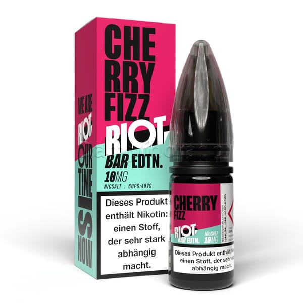 Liquid Cherry Fizz - Riot Squad BAR EDTN Nikotinsalz