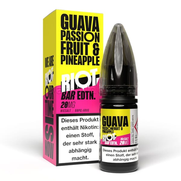 Liquid Guava Passionfruit Pineapple - Riot Squad BAR EDTN Nikotinsalz