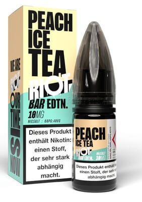 Liquid Peach Ice Tea - Riot Squad BAR EDTN Nikotinsalz