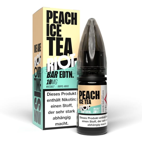 Liquid Peach Ice Tea - Riot Squad BAR EDTN Nikotinsalz