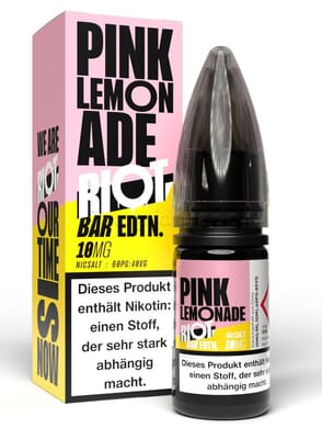 Liquid Pink Lemonade - Riot Squad BAR EDTN Nikotinsalz