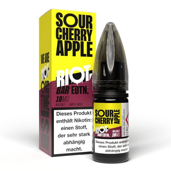 Liquid Sour Cherry Apple - Riot Squad BAR EDTN Nikotinsalz