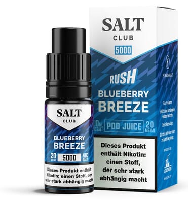 Liquid Blueberry Breeze - Salt Club 5000 Nikotinsalz