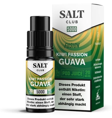 Liquid Kiwi Passion Guava - Salt Club 5000 Nikotinsalz