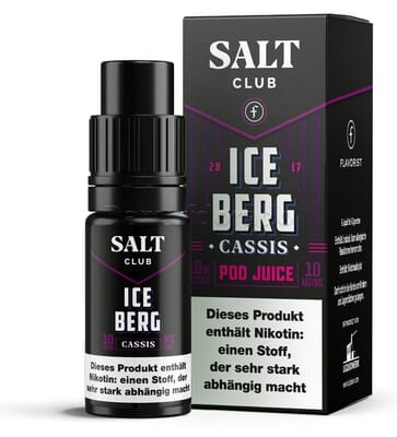 Liquid Iceberg Cassis - Flavorist Nikotinsalz