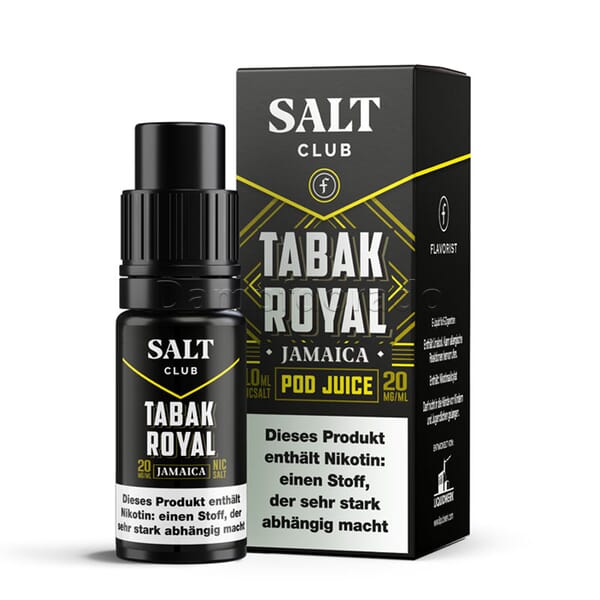 Liquid Tabak Royal Jamaica - Flavorist Nikotinsalz