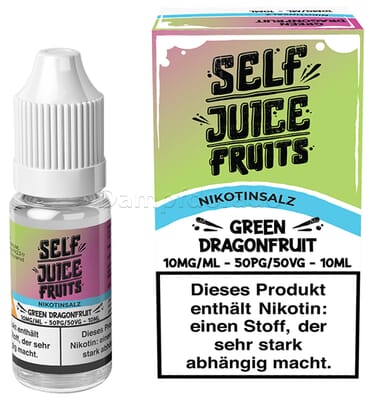 Liquid Green Dragon Fruit - Self Juice Fruits Nikotinsalz