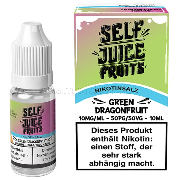 Liquid Green Dragon Fruit - Self Juice Fruits Nikotinsalz