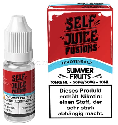 Liquid Summer Fruit - Self Juice Fusions Nikotinsalz