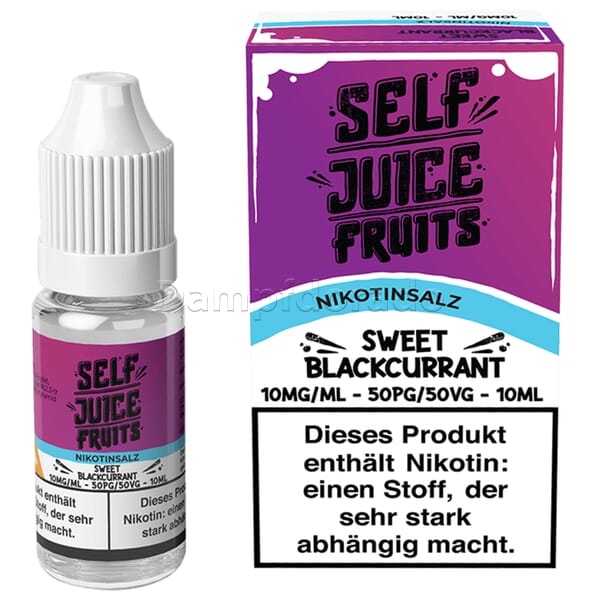 Liquid Sweet Blackcurrant - Self Juice Fruits Nikotinsalz