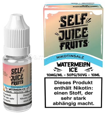 Liquid Watermelon Ice - Self Juice Fruits Nikotinsalz