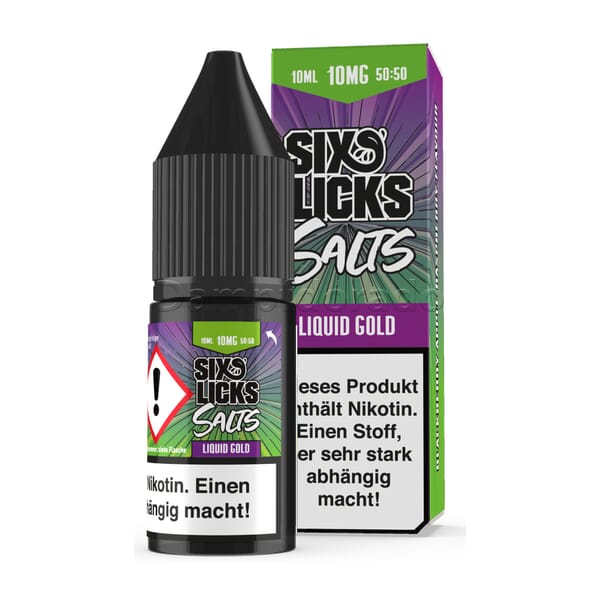 Liquid Gold - Six Licks Nikotinsalz