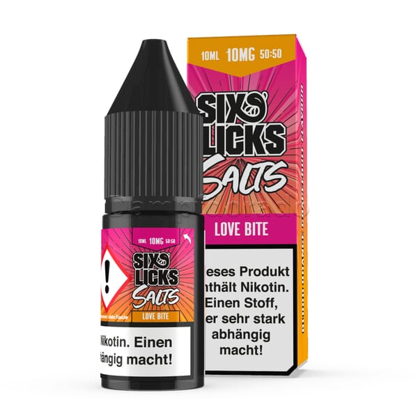 Liquid Love Bite - Six Licks Nikotinsalz