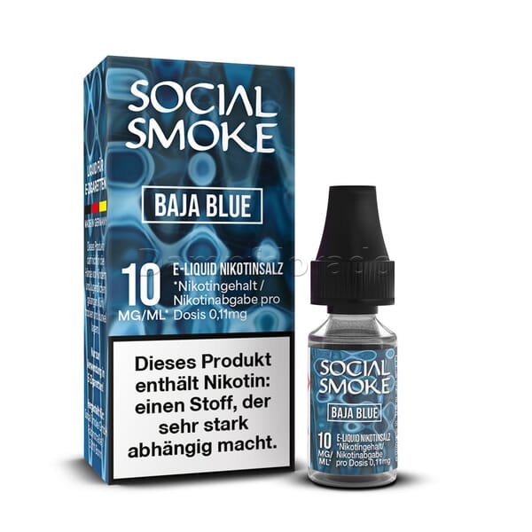 Liquid Baja Blue - Social Smoke Nikotinsalz