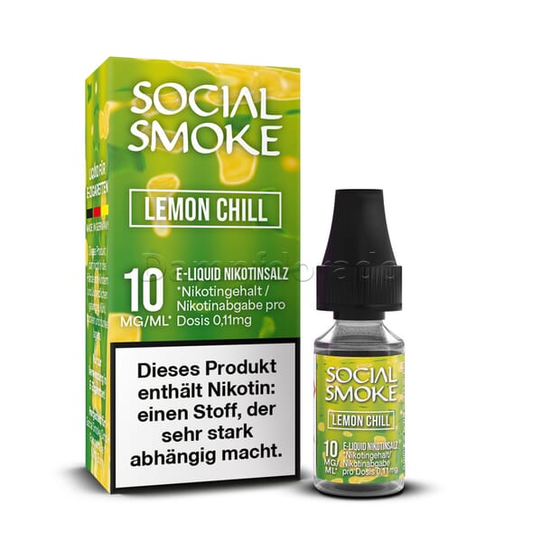 Liquid Lemon Chill - Social Smoke Nikotinsalz