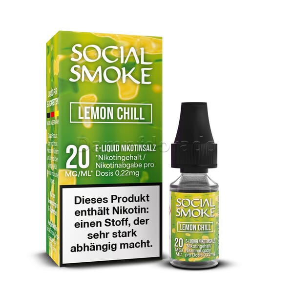 Liquid Lemon Chill - Social Smoke Nikotinsalz