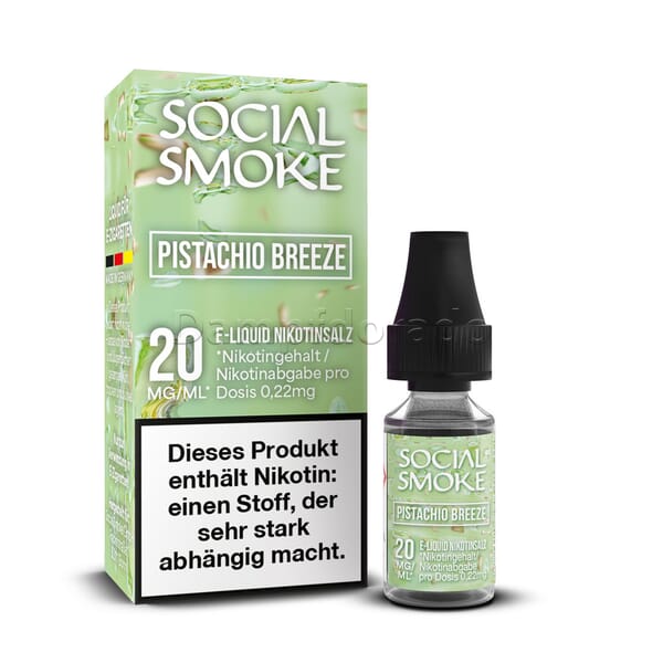 Liquid Pistachio Breeze - Social Smoke Nikotinsalz