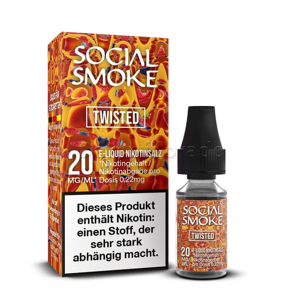 Liquid Twisted - Social Smoke Nikotinsalz