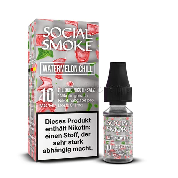 Liquid Watermelon Chill - Social Smoke Nikotinsalz