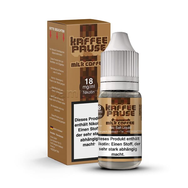 Liquid Milk Coffee - Steamshots Nikotinsalz