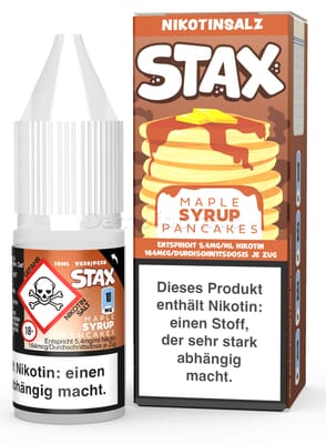 Liquid Maple Syrup Pancakes - Strapped STAX Nikotinsalz