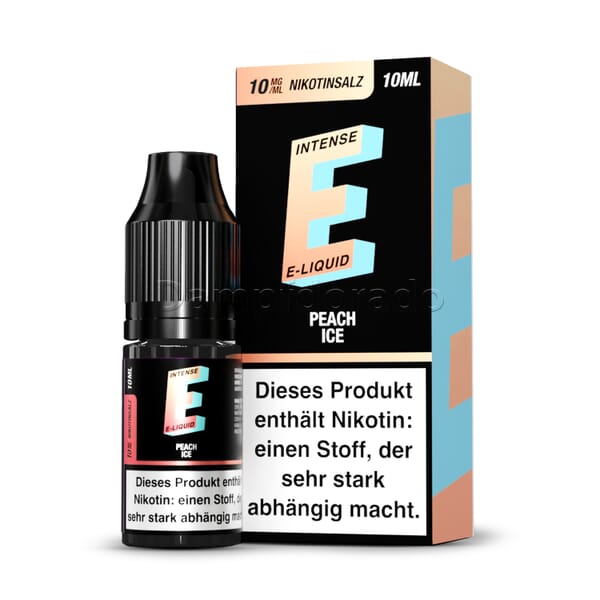 Liquid Peach Ice - The Vaping Expert E Intense Nikotinsalz