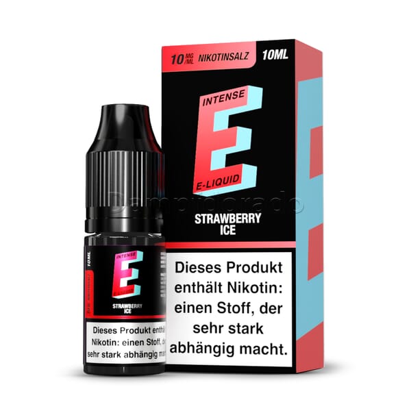 Liquid Strawberry Ice - The Vaping Expert E Intense Nikotinsalz