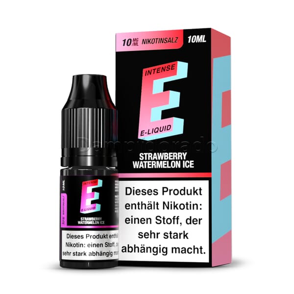 Liquid Strawberry Watermelon Ice - The Vaping Expert E Intense Nikotinsalz
