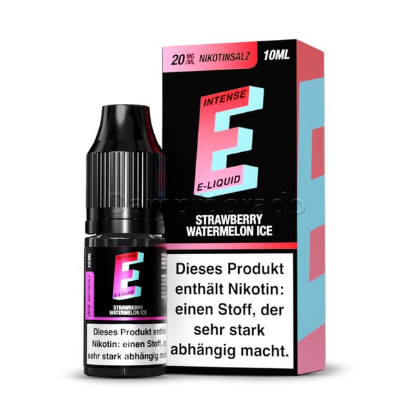 Liquid Strawberry Watermelon Ice - The Vaping Expert E Intense Nikotinsalz