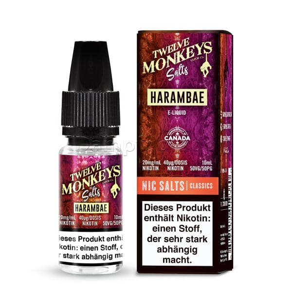 Liquid Harambae - Twelve Monkeys Nikotinsalz