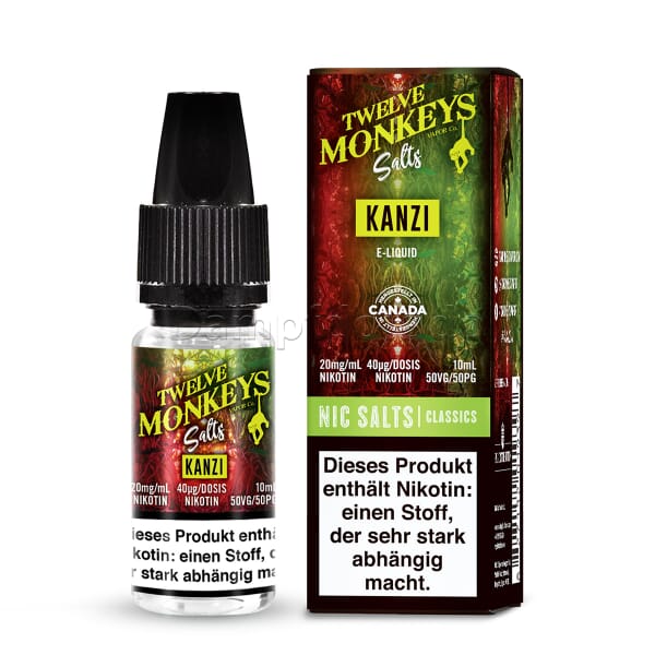 Liquid Kanzi - Twelve Monkeys Nikotinsalz