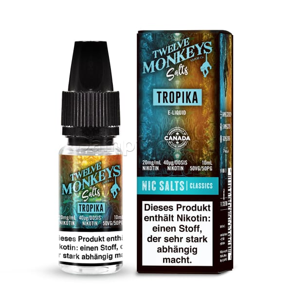 Liquid Tropika - Twelve Monkeys Nikotinsalz