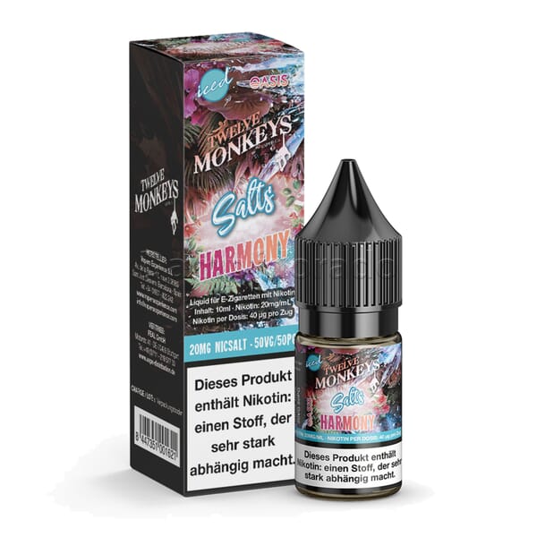 Liquid Harmony - Twelve Monkeys Iced Nikotinsalz