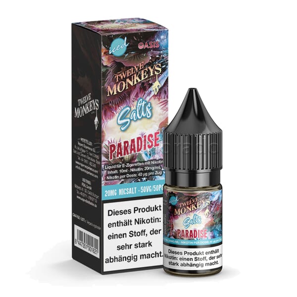 Liquid Paradise - Twelve Monkeys Iced Nikotinsalz