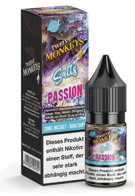 Liquid Passion - Twelve Monkeys Iced Nikotinsalz