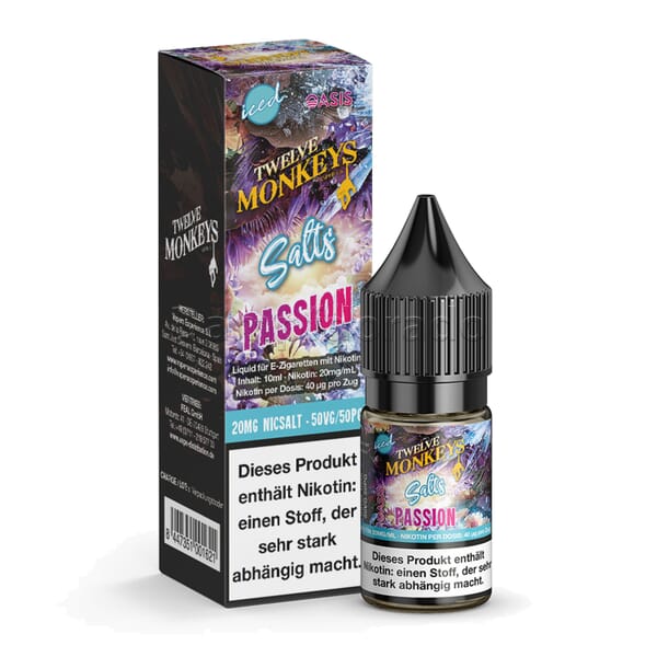 Liquid Passion - Twelve Monkeys Iced Nikotinsalz