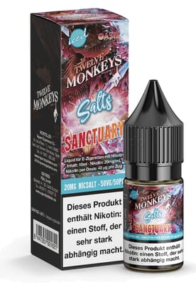 Liquid Sanctuary - Twelve Monkeys Iced Nikotinsalz