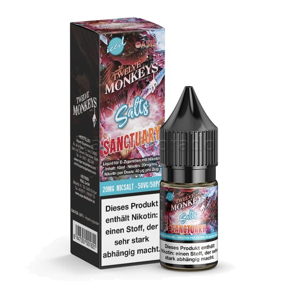 Liquid Sanctuary - Twelve Monkeys Iced Nikotinsalz