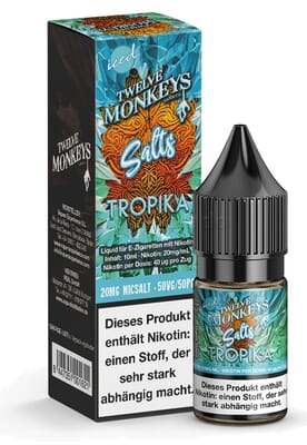 Liquid Tropika - Twelve Monkeys Iced Nikotinsalz